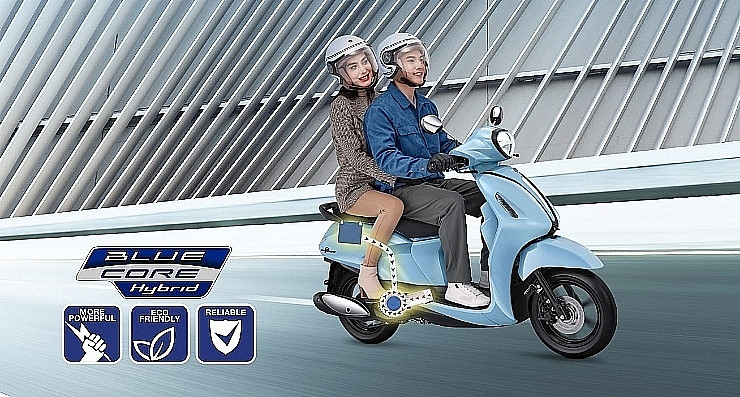 Đối thủ xứng tầm với xe máy Honda Vision xuất hiện: Thiết kế đắm say lòng người