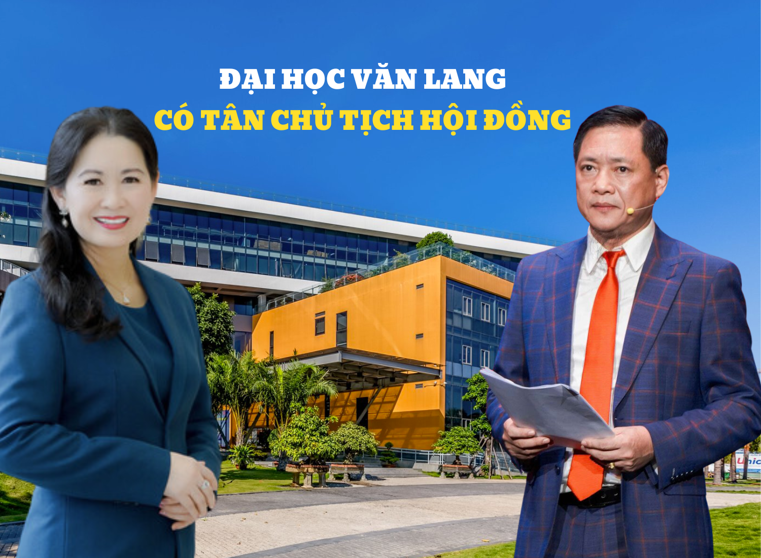 Vợ đại gia Nguyễn Cao Trí sẽ là tân chủ tịch Hội đồng Đại học Văn Lang