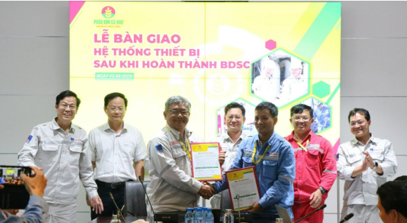 Nhà máy Đạm Cà Mau đã hoàn thành bảo dưỡng tổng thể, kịp đón sóng cuối năm