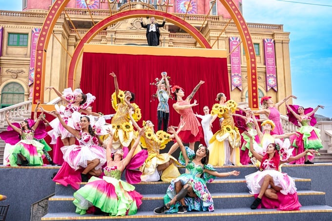 Loạt show diễn đặc sắc tại Ba Na Hills với sự góp mặt của các