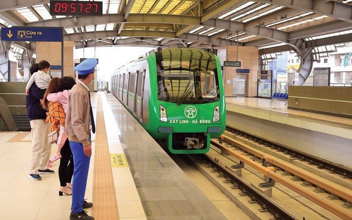 Tuyến Metro Cát Linh - Hà Đông. Nguồn ảnh: Thanglong.chinhphu.vn