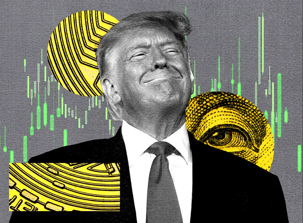 Một nhà đầu tư thu lợi nhuận khủng 19.000% từ memecoin của ông Trump - ảnh 1