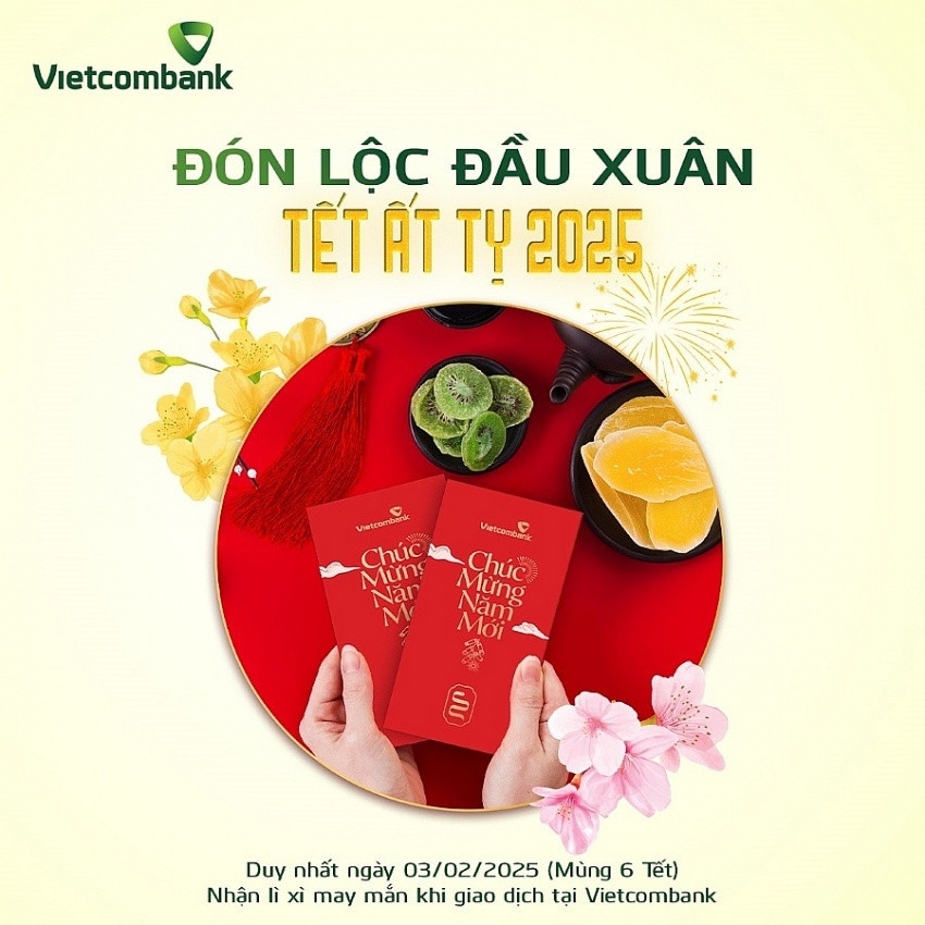 ‘Cơn mưa’ tiền lì xì, lãi suất ưu đãi đầu năm từ Vietcombank, TPBank, ACB, VPBank…: Giao dịch là có quà!