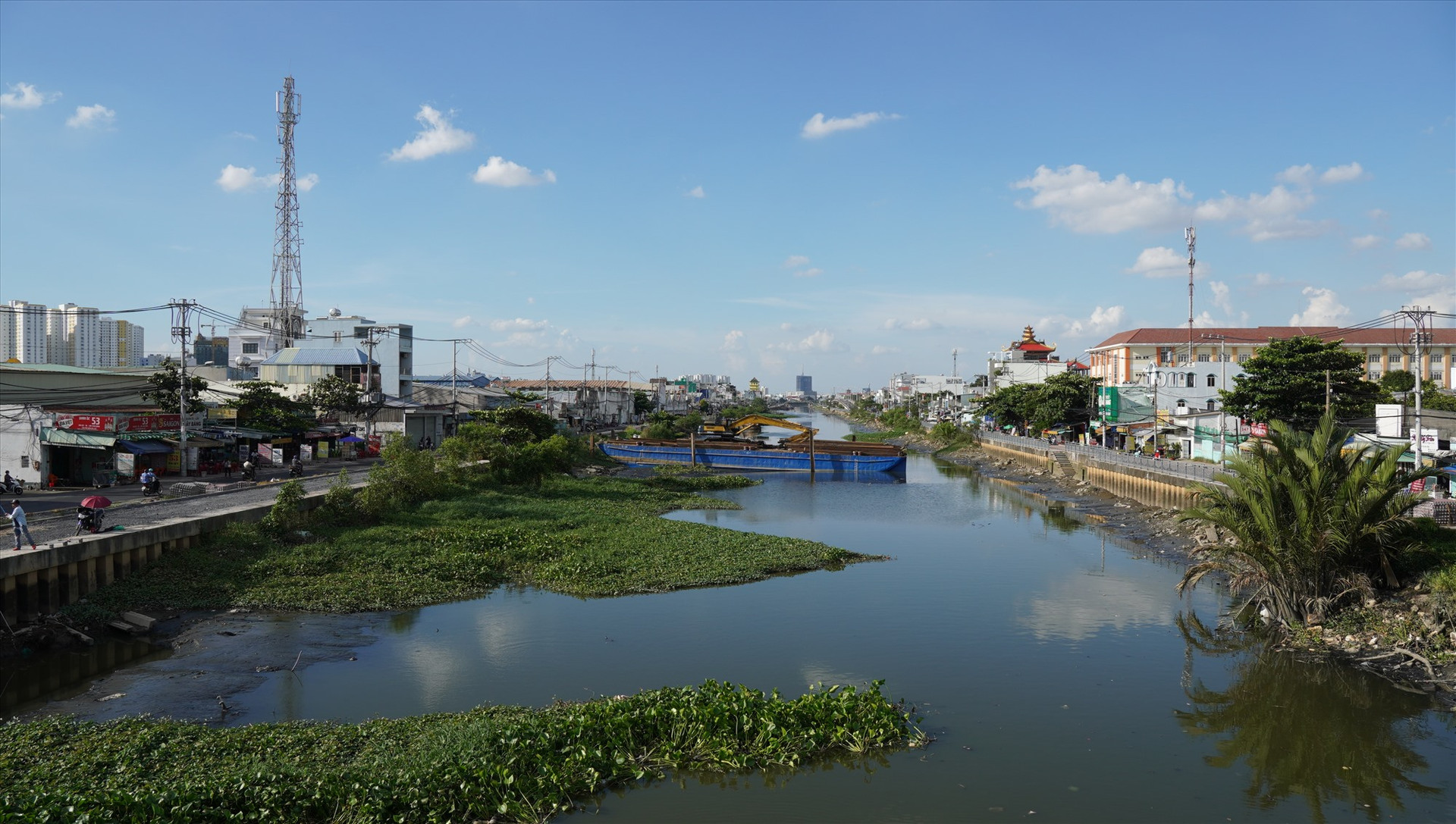 Kênh Tàu Hũ - Bến Nghé. Nguồn ảnh: Báo Lao động