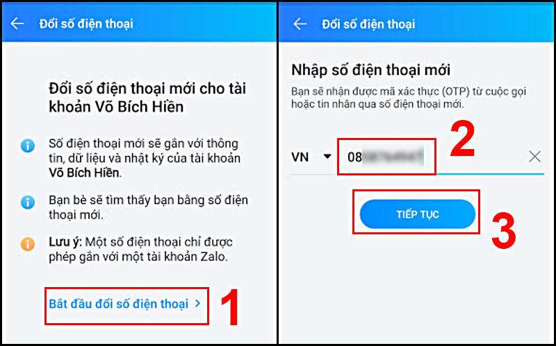 Cách chuyển tài khoản Zalo sang số điện thoại khác chỉ trong 1 phút, giữ nguyên danh bạ và tin nhắn - ảnh 4