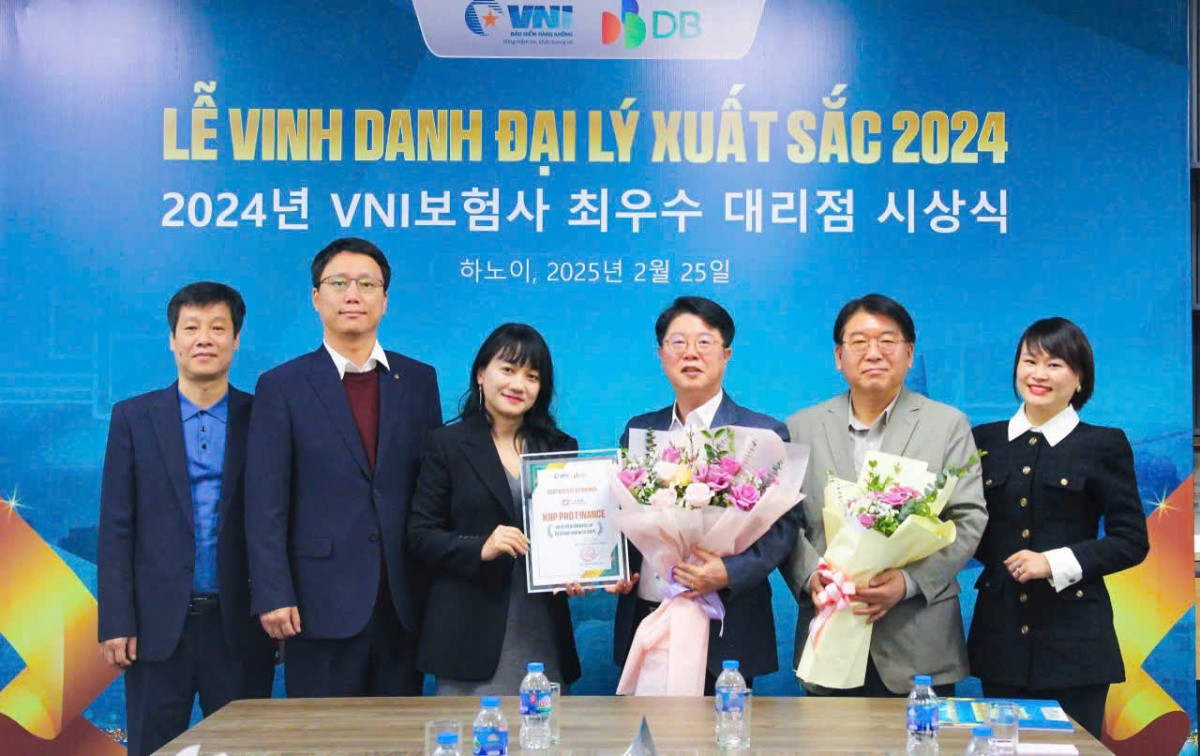 Bảo hiểm Hàng không (VNI) vinh danh đại lý Hàn Quốc xuất sắc 2024