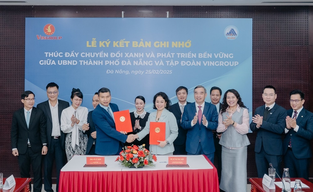 UBND thành phố Đà Nẵng và Tập đoàn Vingroup ký kết hợp tác toàn diện về phát triển bền vững