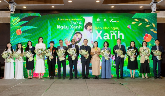 Vingroup phát động chiến dịch 'Thứ 4 Ngày Xanh'