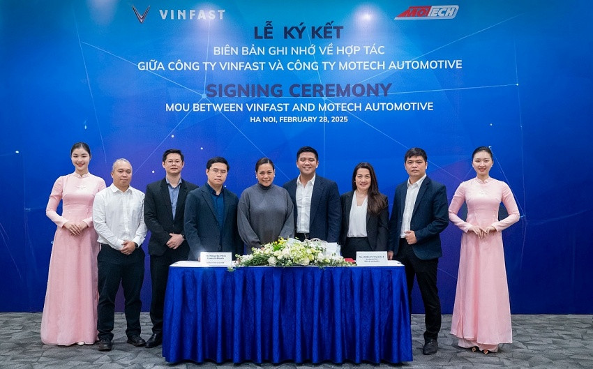 VinFast ‘bắt tay’ cùng Motech, lên kế hoạch khai thác hơn 100 xưởng dịch vụ ô tô điện ở Philippines trong năm 2025