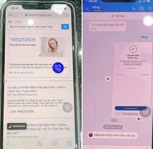 Mất tiền triệu đặt lịch khám bệnh online, đến nơi mới té ngửa bị lừa: Hé lộ thủ đoạn lừa đảo tinh vi