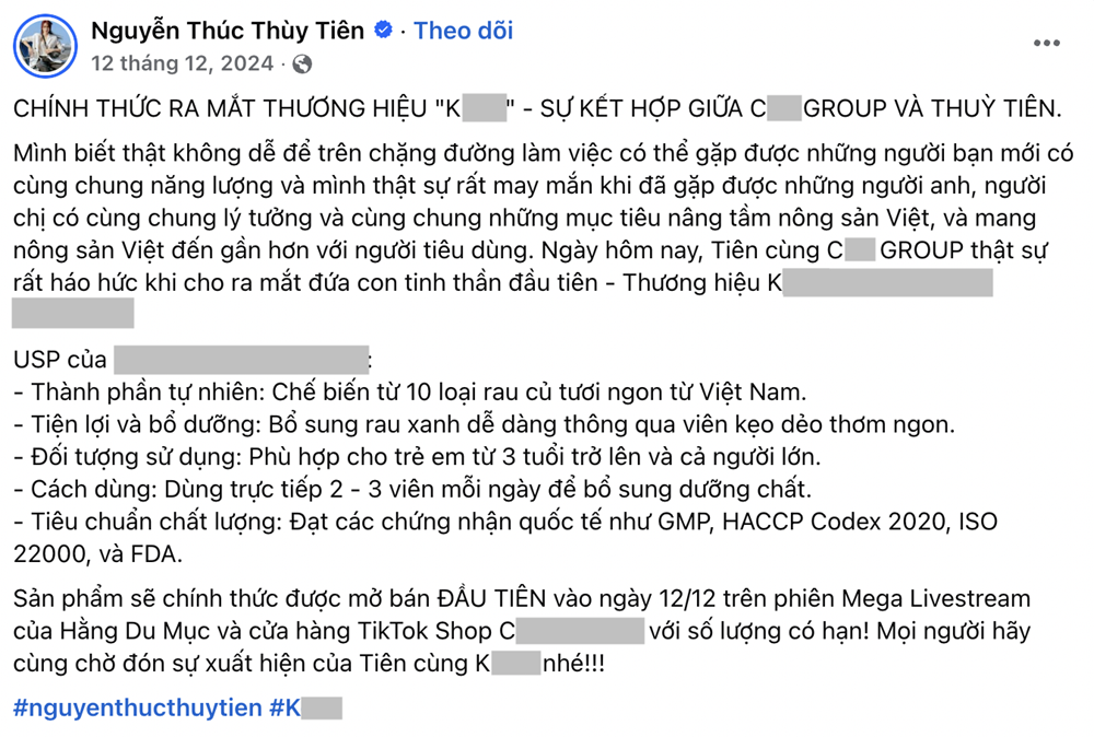 NÓNG: Hoa hậu Thùy Tiên xóa sạch bài đăng kẹo rau hợp tác với Quang Linh Vlogs gây bức xúc - ảnh 2