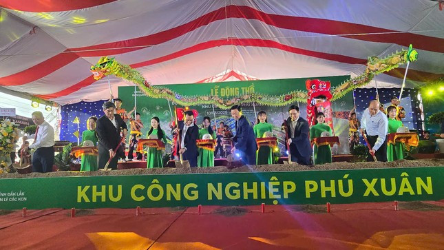 Động thổ khu công nghiệp hơn 300ha ở Đắk Lắk ảnh 2