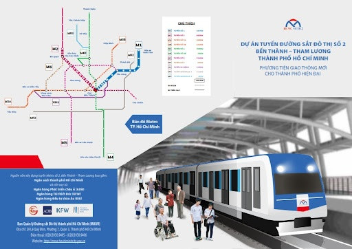 TP. HCM duyệt kế hoạch đầu tư gần 48.000 tỷ đồng ngân sách cho Metro số 2, dự kiến khởi công trong năm nay