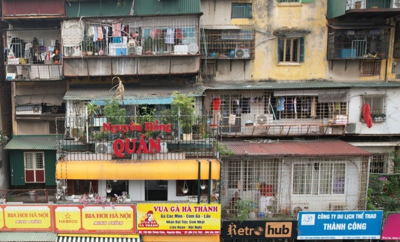 Khu chung cư Thành Công. Nguồn ảnh: Hanoimoi