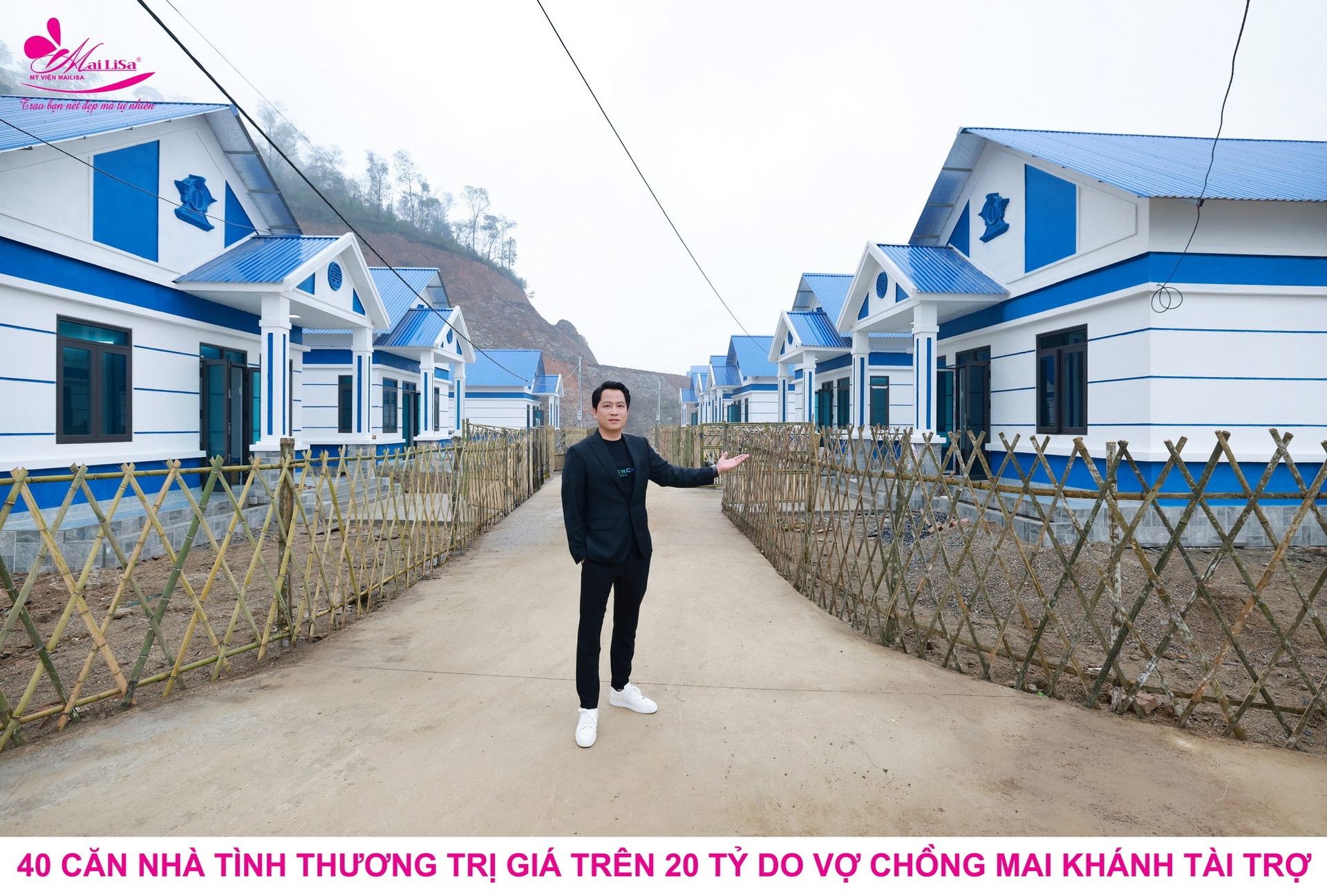 Bà chủ chuỗi Thẩm mỹ viện Mailisa sắp trao tay người dân vùng núi 40 căn nhà tình thương- Ảnh 3.