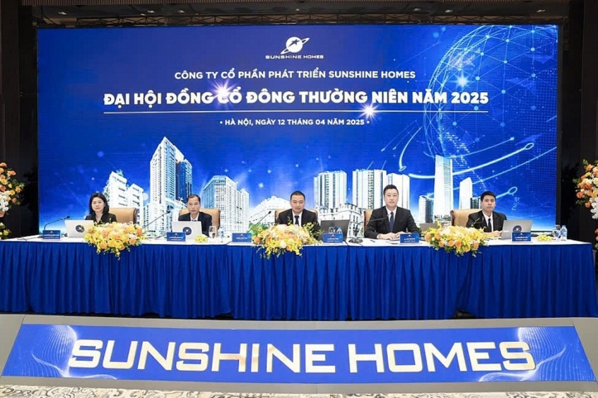 ĐHCĐ Sunshine Homes 2025: Thành công rực rỡ với kế hoạch hướng tới hợp nhất vào Sunshine Group và vị thế tập đoàn bất động sản hàng đầu Việt Nam