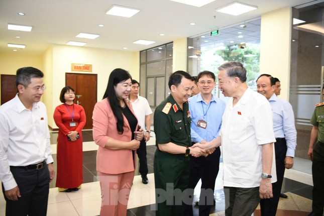 Tổng Bí thư Tô Lâm tiếp xúc cử tri TP Hà Nội ảnh 4