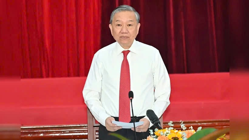 Sáp nhập tỉnh thành: Tổng bí thư Tô Lâm nói về 'siêu đô thị' quốc tế khi sáp nhập TP. HCM, Bình Dương, Bà Rịa - Vũng Tàu - ảnh 1
