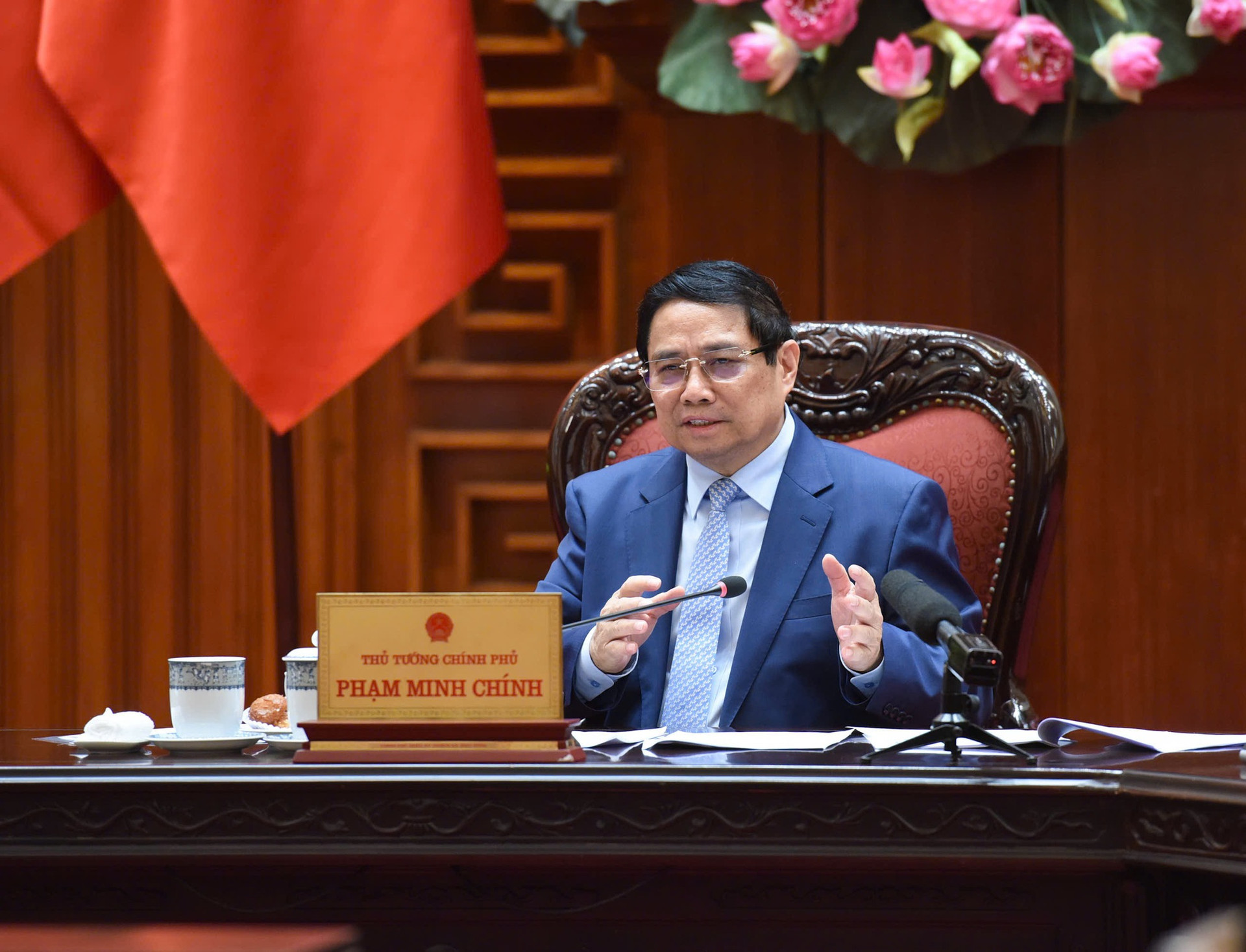 Thủ tướng Phạm Minh Chính: Chủ động làm việc với phía Hoa Kỳ về các vấn đề đàm phán- Ảnh 1. Thủ tướng Phạm Minh Chính: Chủ động làm việc với phía Hoa Kỳ về các vấn đề đàm phán- Ảnh 1.