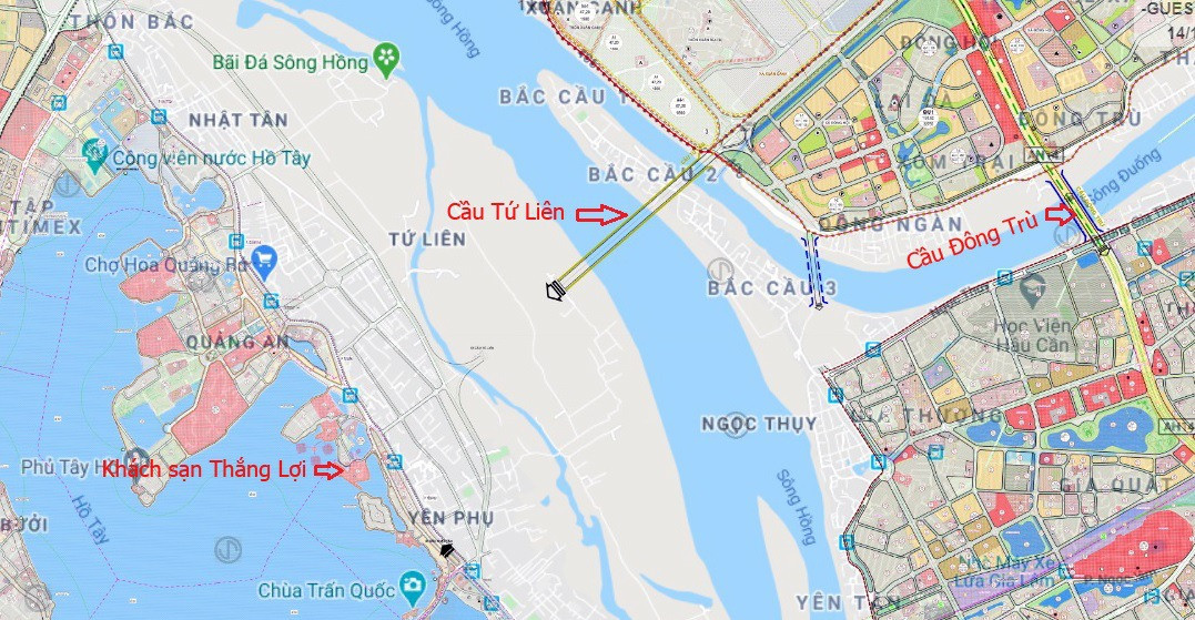 Huyện sẽ sở hữu tòa nhà chọc trời cao nhất Việt Nam dự kiến làm đường 5.000 tỷ kết nối với siêu cầu 15.000 tỷ vượt sông Hồng- Ảnh 1.