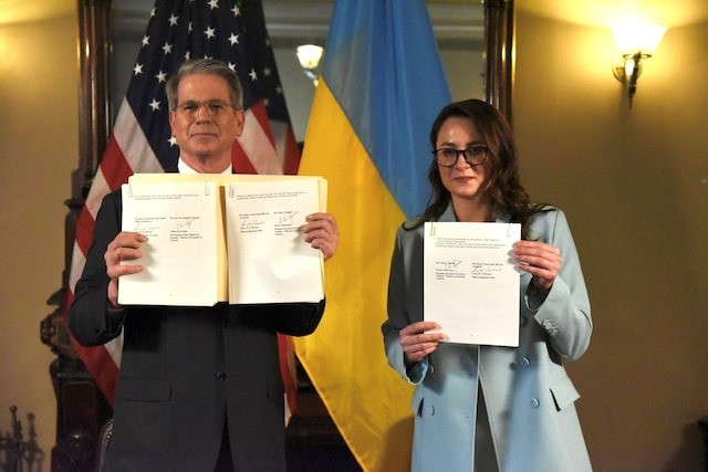 Mỹ: Thỏa thuận khoáng sản với Ukraine là tín hiệu gửi đến Nga ảnh 1