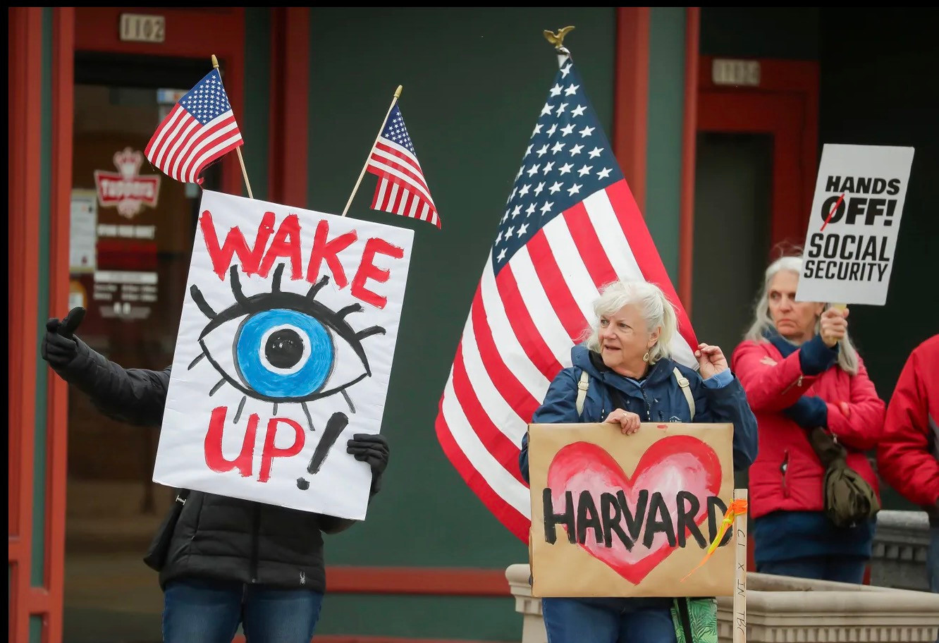 biểu tình Mỹ. Ảnh: USA Today