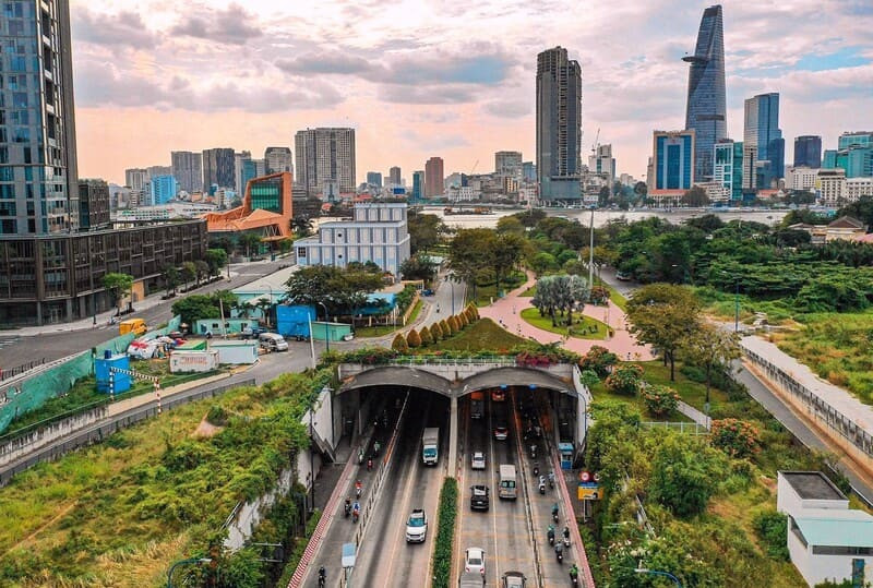 Hầm vượt sông đầu tiên của Việt Nam: Vươn tầm Đông Nam Á, biến bán đảo biệt lập thành khu đô thị quy mô- Ảnh 1. Hầm vượt sông đầu tiên của Việt Nam: Vươn tầm Đông Nam Á, biến bán đảo biệt lập thành khu đô thị quy mô- Ảnh 1.