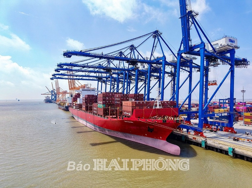 Hải Phòng đón siêu tàu đầu tiên kết nối thẳng đến bờ Tây của Mỹ, Việt Nam và Trung Quốc hưởng lợi lớn