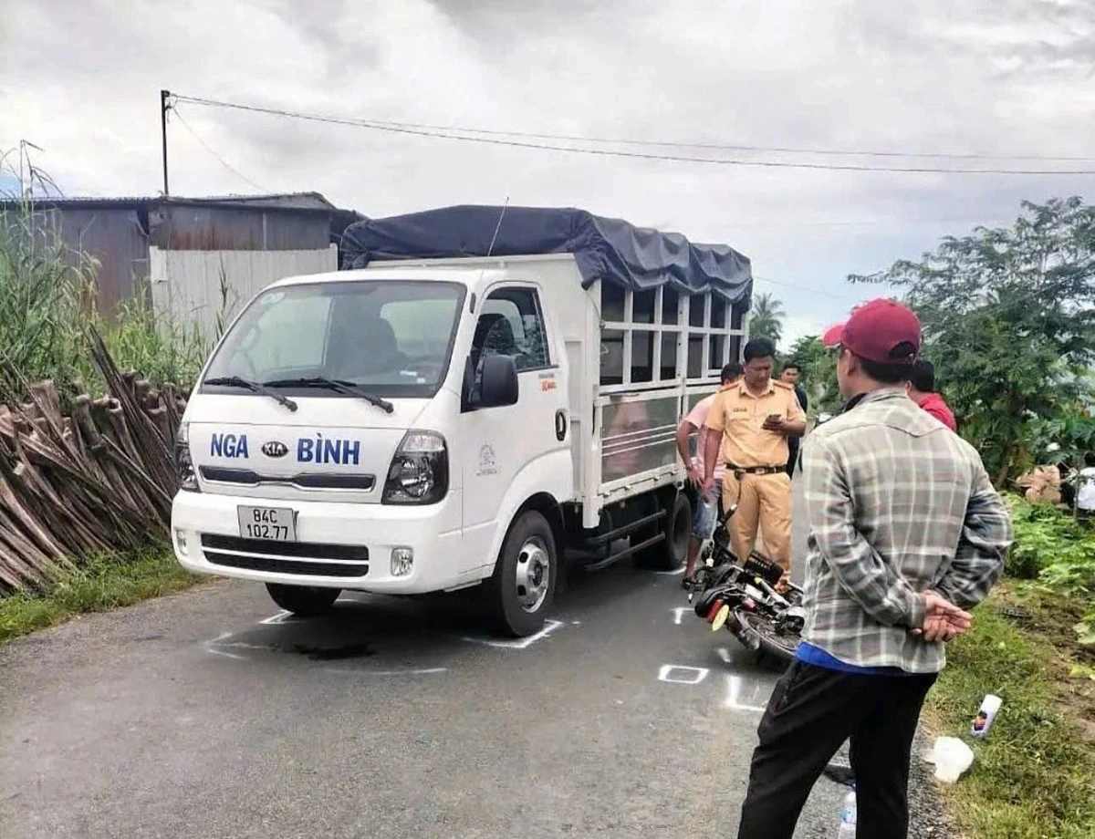 Hiện trường vụ tai nạn