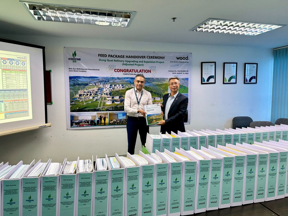 Dự án 1,2 tỷ USD của BSR đạt được cột mốc mới