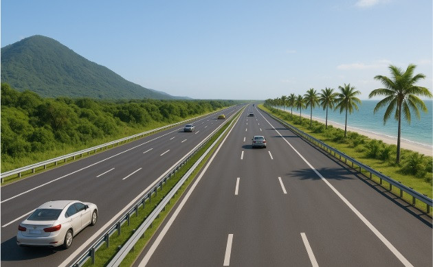 Chỉ 4 tháng nữa, cao tốc kết nối siêu sân bay của Việt Nam đến ‘thiên đường biển đảo phía Nam’ dự kiến sẽ khởi công- Ảnh 1. Chỉ 4 tháng nữa, cao tốc kết nối siêu sân bay của Việt Nam đến ‘thiên đường biển đảo phía Nam’ dự kiến sẽ khởi công- Ảnh 1.