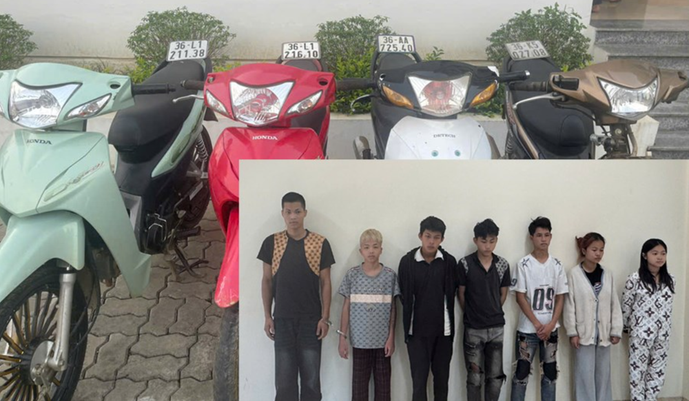 Bắt giữ Bùi Thị Hiền Lương, SN 2009 cùng 6 đồng phạm