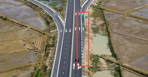 Cao tốc vừa bị phản ánh bong tróc sau 2 năm vận hành sẽ sửa vạch sơn gây tranh cãi