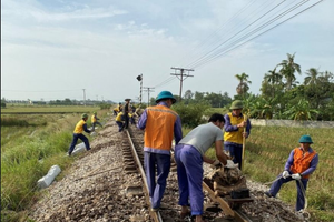 Dứt điểm giải phóng mặt bằng để hoàn thành sửa chữa tuyến đường sắt Bắc - Nam