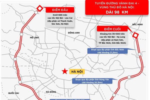 Hà Nội tiết lộ thời gian hoàn thành dự án Vành đai 4 - vùng Thủ đô