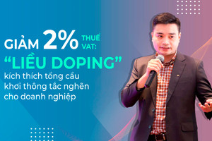 Giảm 2% thuế VAT: “Liều doping” kích thích tổng cầu, khơi thông tắc nghẽn cho doanh nghiệp