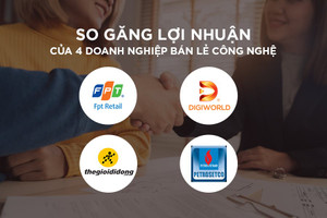 So găng lợi nhuận của 4 doanh nghiệp bán lẻ ICT: Đại gia ngã ngựa, miếng bánh thị phần có chia lại?