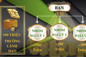 Xuất hiện công ty bán hàng đa cấp không phép