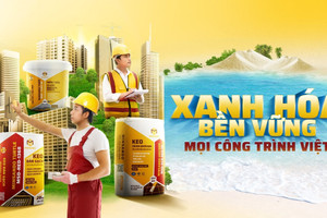 Vật liệu xây dựng Minsando tham vọng ‘phủ xanh’ công trình Việt