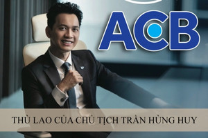 Tổng Giám đốc ACB được nhận thù lao cao hơn Chủ tịch Trần Hùng Huy 1,4 tỷ đồng