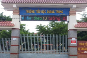 Học sinh lớp 3 bị thầy giáo dạy tiếng Anh đánh gây thương tích