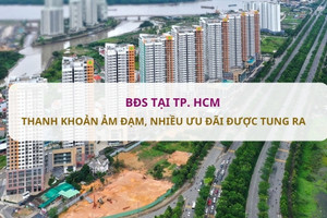 TP. HCM: Thanh khoản ảm đạm, chủ đầu tư tung ra nhiều ưu đãi hấp dẫn tại các dự án mới