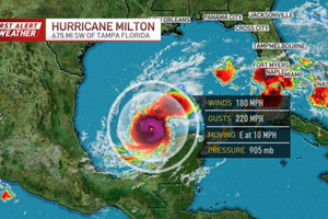 Siêu bão sức gió 281km/h dự kiến đổ bộ vào ngày mai: Đe doạ trở thành ‘thảm họa thiên văn’ kinh hoàng nhất lịch sử trong 100 năm khiến chuyên gia khí tượng bật khóc, hàng triệu dân phải sơ tán khẩn cấp