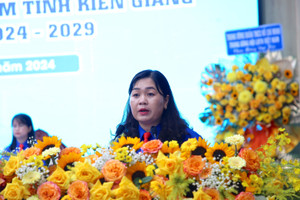 Chị Thị Phương Hồng tái đắc cử Chủ tịch Hội LHTN tỉnh Kiên Giang nhiệm kỳ 2024 – 2029