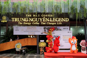 Vua cà phê Đặng Lê Nguyên Vũ khai trương Trung Nguyên Legend đầu tiên tại thành phố biển Vũng Tàu