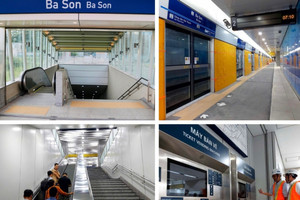 Diện mạo nhà ga metro siêu hiện đại vừa được bàn giao: Đặt dưới xưởng đóng tàu lớn nhất Đông Dương, thông với 5 tầng hầm toà nhà cao thứ 3 TP giàu nhất Việt Nam