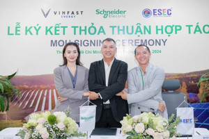 Công ty con của VinFast hợp tác với 2 doanh nghiệp đầu ngành phát triển pin lưu trữ năng lượng tại Việt Nam