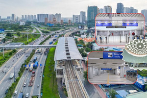 Có gì bên trong ga ngầm lớn nhất tuyến metro gần 44.000 tỷ?