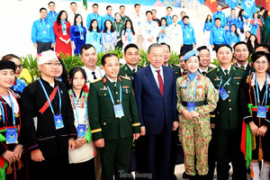 Tổng Bí thư Tô Lâm dự phiên trọng thể Đại hội đại biểu toàn quốc Hội LHTN Việt Nam lần thứ IX