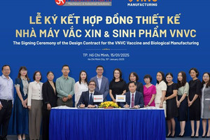 Vacxin Việt Nam (VNVC) ‘bắt tay’ với Tập đoàn đến từ Đức thiết kế nhà máy vaccine đầu tiên ở Việt Nam đáp ứng đủ tiêu chuẩn quốc tế